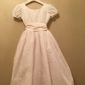 Designer Communion/Flower girls dress